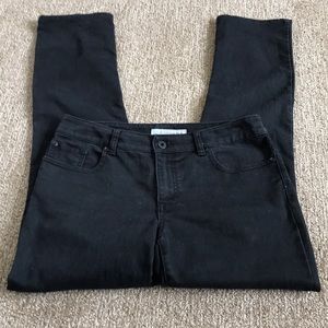 Chico’s Platinum Denim Sz.5 Reg(Wmns Sz 6)-Black